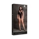 thumbnail image 1 of Shots Body Le Desir Shade Cyllene XLVIII con Cuello Alto, Lencería Negra Talla Queen, 1 of 1