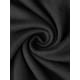 thumbnail image 5 of INSPIRE CHIC Camiseta de Maternidad para Mujer con Mangas Cortas, Cintura Plisada, Camiseta de Embarazo, Blusa Casual Suelta de Peplum Oversize XL Negro, 5 of 6