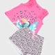 thumbnail image 3 of Conjunto Polera y Short Bebe Niña Fucsia Corona, 3 of 5