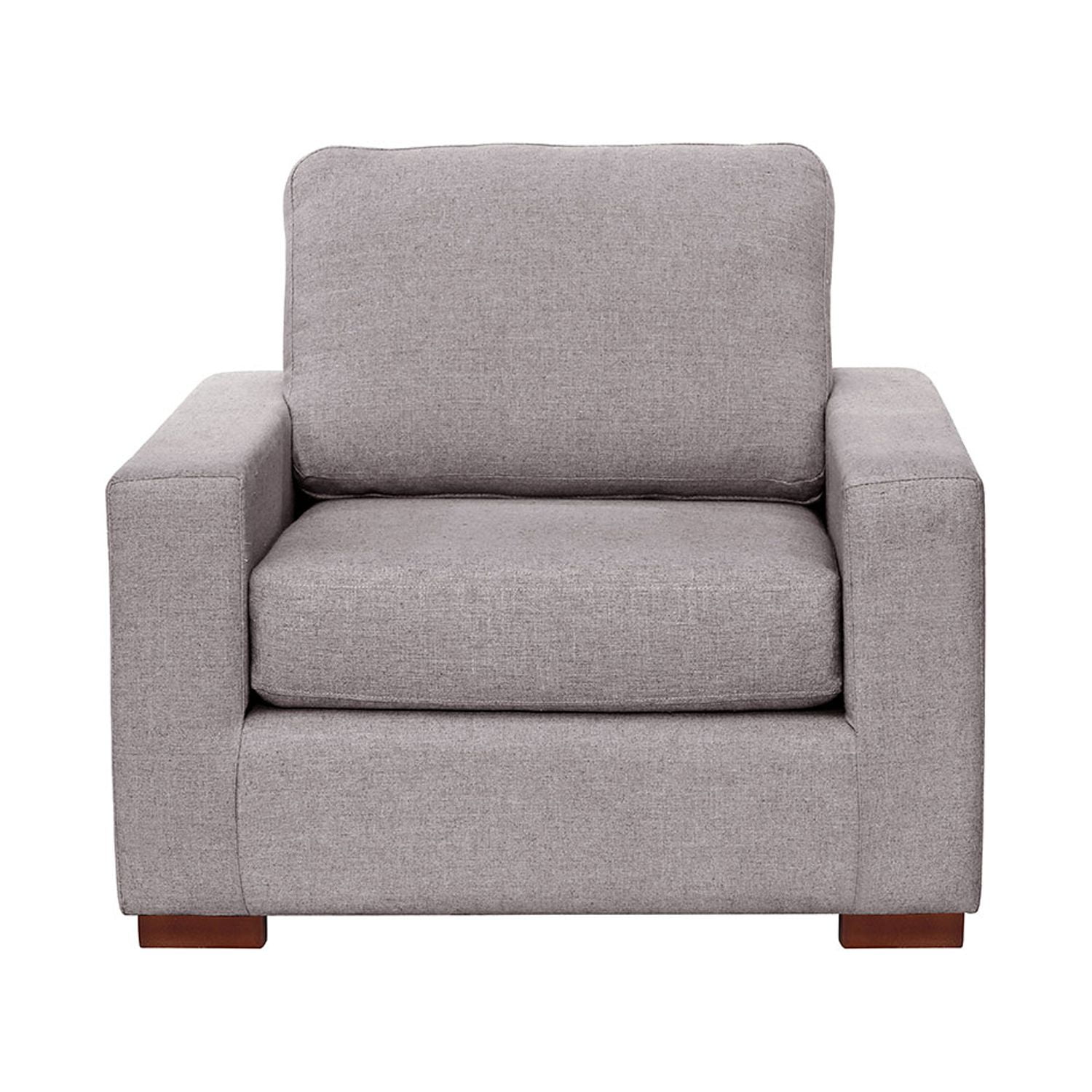Latam Home - Sofa Livorno 1c Lino Gris Claro