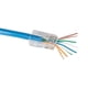 thumbnail image 3 of Conector de datos Klein Tools VDV826-728 RJ45 CAT5e con baño de oro, paquete de 10, 3 of 7