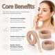 thumbnail image 4 of Cinta nasal AHHALFFY 1,3 cm × 9 m, 3 rollos, color beige, 4 of 7