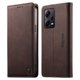 thumbnail image 1 of Funda Billetera de Cuero para [Xiaomi Redmi Note 12 Pro Plus], Bloqueo RFID, Tarjetas y Soporte Café, 1 of 5