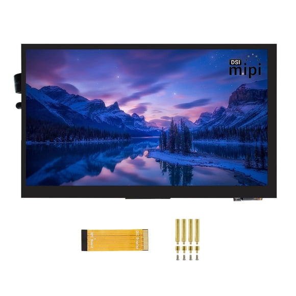 Monitor táctil waveshare de 5 pulgadas 800x480 para Raspberry Pi
