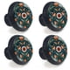 thumbnail image 2 of Perillas Para Cajón Estilo Folclórico Noruego Rosemaling X4, 2 of 7