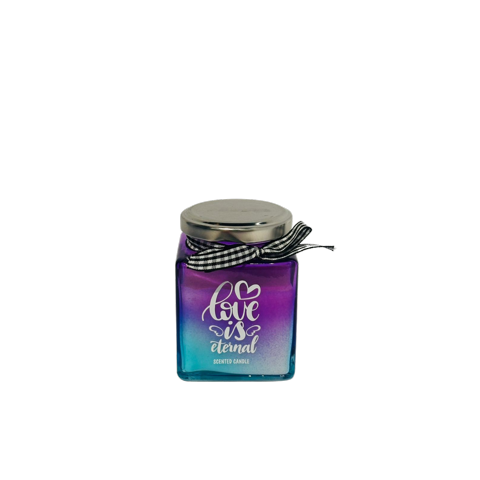 Decostilo - Pack 2 Velas Decorativas, Diseño Love