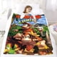 thumbnail image 5 of Donkey Kong Country anti-pilling, suave, ligera, esponjosa y acogedora de lujo para hogar y cocina – Perfecta para niños y adultos,100X80cm, 5 of 6