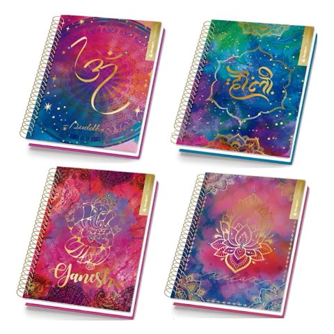 Cuaderno India 1/2 Oficio 120 Hjs Rhein