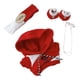 thumbnail image 2 of Ropa Para Muñecas De 17cm, Juguete Para DIY Para Muñecas, Ropa De Muñeca Bonita A La Moda Para Fiesta De Regalo, Color Rojo, 2 of 3