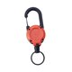 thumbnail image 3 of Llavero Retráctil Resistente Con Carrete Para Acampar Al Aire Libre Y Pescar, Color Naranja, 3 of 5