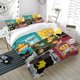 thumbnail image 1 of 3pcs 99-thnight Cartoon Character Print Bedding Set Soft, 1 of 1
