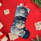thumbnail image 4 of Ataque a los Titanes Tema: Calcetines de Navidad, fino lino blanco para colgar en escaleras y chimenea, decoración navideña para el hogar, regalo de Navidad.54cm×38cm, 4 of 5