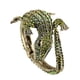 thumbnail image 5 of Pulsera Envolvente De Piel De Cocodrilo, Brazalete Para Regalo De Amistad, Novia, Boda, Verde, 5 of 5