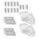 thumbnail image 5 of Reemplazo De Valla Retráctil Para Puerta De Bebé Fácil De Instalar Accesorios Estándar Blanco, 5 of 5