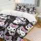 thumbnail image 1 of Kuromi 3-Piece Twin Bed Set Fade-Resistant Microfiber, 1 of 4