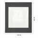 thumbnail image 2 of Cortina Cierre Terraza Gris Grafito 100x250 Cm Vincenzi, 2 of 7