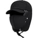 thumbnail image 1 of Gorro de invierno 3 en 1 para hombre y mujer, resistente al viento, con orejeras, gorro de piel sintética Lei Feng, extraíble, antinieve y frío, color negro., 1 of 7