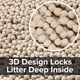 thumbnail image 2 of Alfombra para arena CatGuru 61 cm impermeable y lavable, 2 of 6