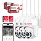 thumbnail image 1 of Pack x3 Cámara de Seguridad Wifi Impermeable Zeker 2MP 5G, 1 of 10