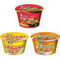 Fideo Instantaneo En Potes Kang Shi Fu Pack 3 Sabores