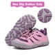 thumbnail image 3 of Zapatos de senderismo Mishansha para niños y niñas, talla baja, rosa 10.5 para niños, 3 of 3