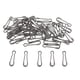 thumbnail image 1 of 50 Uds Pesca De Carpa Broches Hawaianos Clips De Cambio Rápido Conector De Enlaces 24mm, 1 of 5