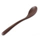 thumbnail image 1 of Cucharada de cuchara de cuchara de servir de madera de nogal negro para mezclar sopa revolvente D, 1 of 5