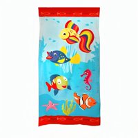 Chiteco - Toalla De Playa Velour Acuario
