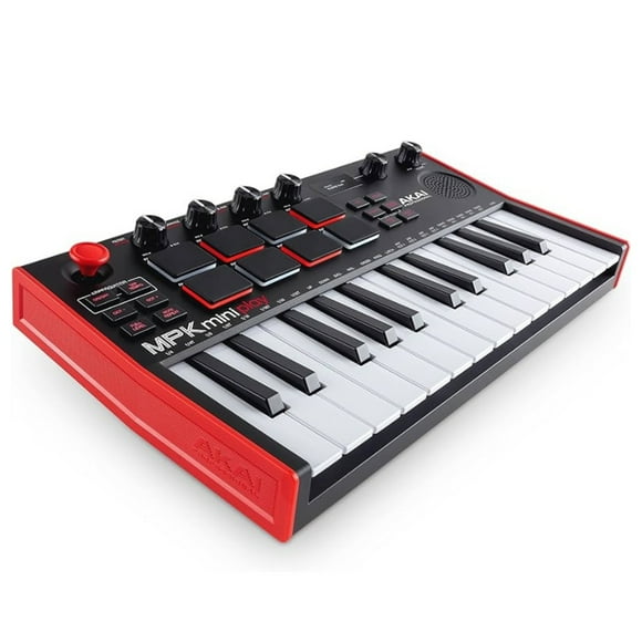 Controlador MIDI Portatil Profesional Akai MPK Mini Play