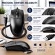thumbnail image 4 of Paquete de 2 ratones USB TvvTvvT 1200 DPI con cable de 5 pies, 4 of 8