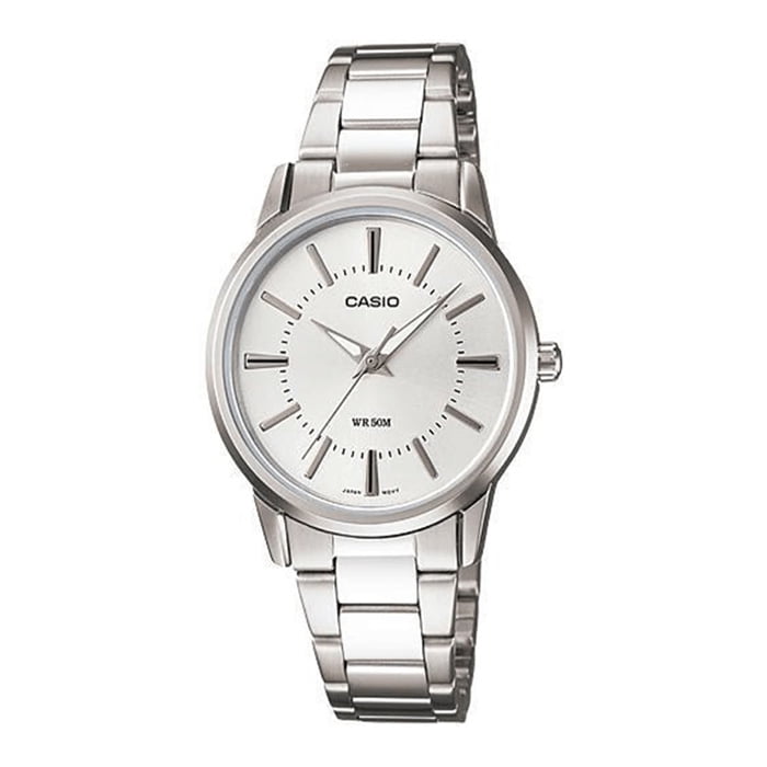 Reloj Analogo Plateado Casio Ltp-1303d-7av