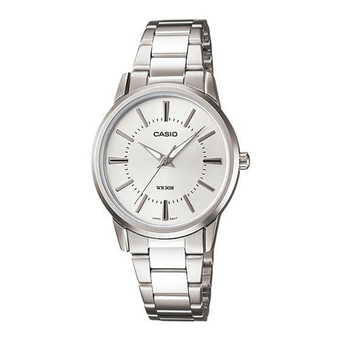 Reloj Analogo Plateado Casio Ltp-1303D-7Av