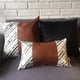 thumbnail image 2 of Funda Cojin Decorativo Ecocuero Gris Y Beige 50X30, 2 of 3
