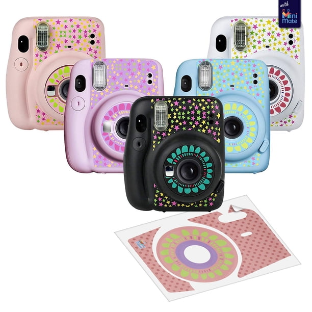 Cámara Fujifilm Instax Mini 11 azul cielo con paquete de