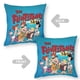 thumbnail image 2 of Los Picapiedra Fundas de almohada de terciopelo con tema, regalos de funda de almohada, decoración para el hogar, cojín de lanzar, regalo de cumpleaños para fans y parejas.61*61cm., 2 of 6