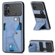 thumbnail image 1 of Funda Resistente para Xiaomi Poco X4 Pro 5G con Tarjetero y Soporte, Diseño Magnético Azul, 1 of 5