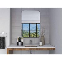 Fmfurniture - Espejo Rectangular 60X90X1,9 Cm Bordes Redondeados Fm-044