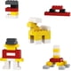 thumbnail image 4 of Building Bricks YUJHITP, paquete surtido de 300 piezas, color morado, 4 of 7
