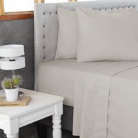 Masel - Jgo.Sábanas Polycotton 2 Pl-144 Hilos 4 Piezas - Beige