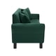 thumbnail image 5 of Sofa Lua 3 Cuerpos Felpa Verde Botella, 5 of 6