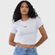 thumbnail image 3 of Polera Mujer M/C Crop Mini Print Gris Melange Corona, 3 of 5