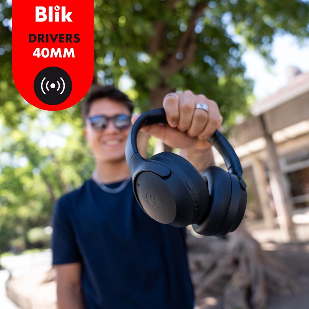 Audífonos Over Ear Essence 700 Bluetooth - Aux - Usb-C Negro, foto 7