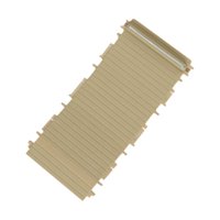Ioensy - Cubierta De Cortina Deslizante Para Portavasos De Coche, Práctica Para Bmw Serie 3 E46, Color Beige