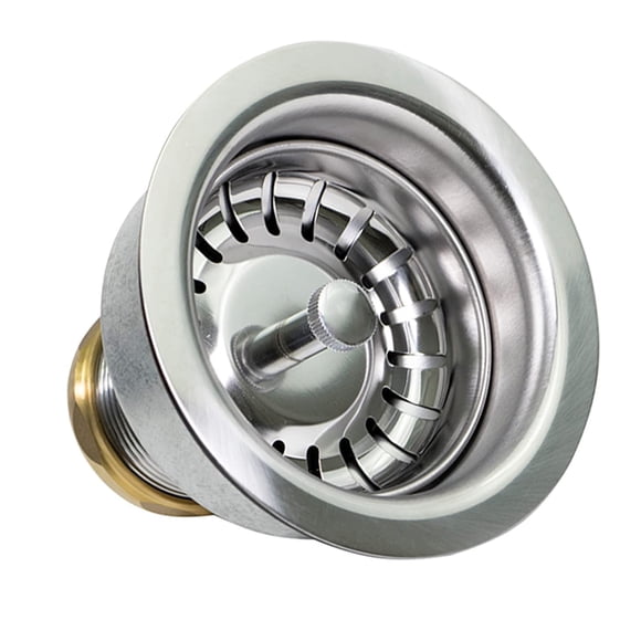 Desagüe para fregadero de cocina Everflow Highcraft de acero inoxidable de 3,5"