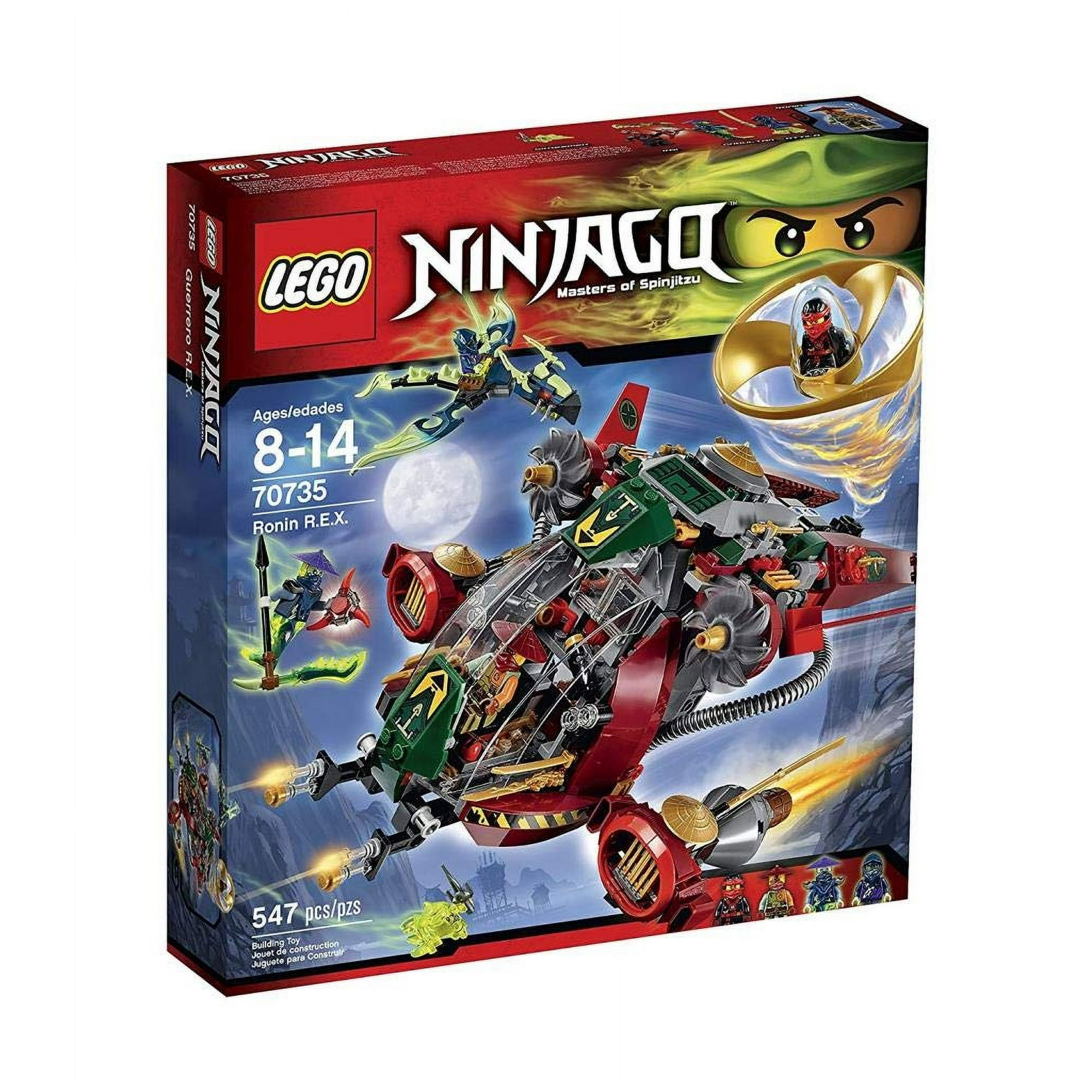 Kit De Construcción Lego Ninjago 70735 Ronin R.e.x. Con 4 Minifiguras