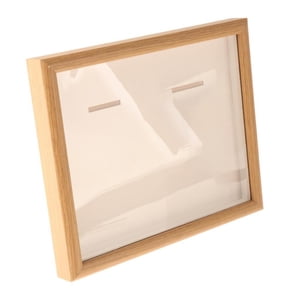 Bothyi - Marco De Caja De Sombra Para Almacenamiento De Medallas, Madera Coleccionable Para Insignias, Insignias, Gimnasia, Color Madera, 10 Pulgadas