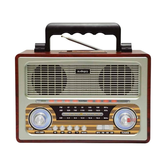Radio Retro Bluetooth Portátil 5w - Ps