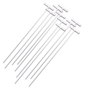 Ioensy - 10 Barras En Forma De T Para Puerta De Entrada De Palomas, Para Atrapar Pájaros, Para Puertas Tipo Jaula De Pájaros.