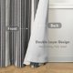 thumbnail image 3 of Cortinas DriftAway Chris de lino, 213 x 213 cm, opacas, térmicas, 3 of 9
