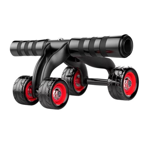 Importclick - Carrito Abdominales 4 Ruedas Rodillo Ejercicios